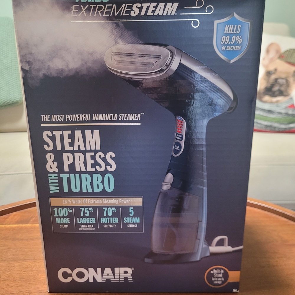 Conair ExtremeSteam Handheld Steamer - Black